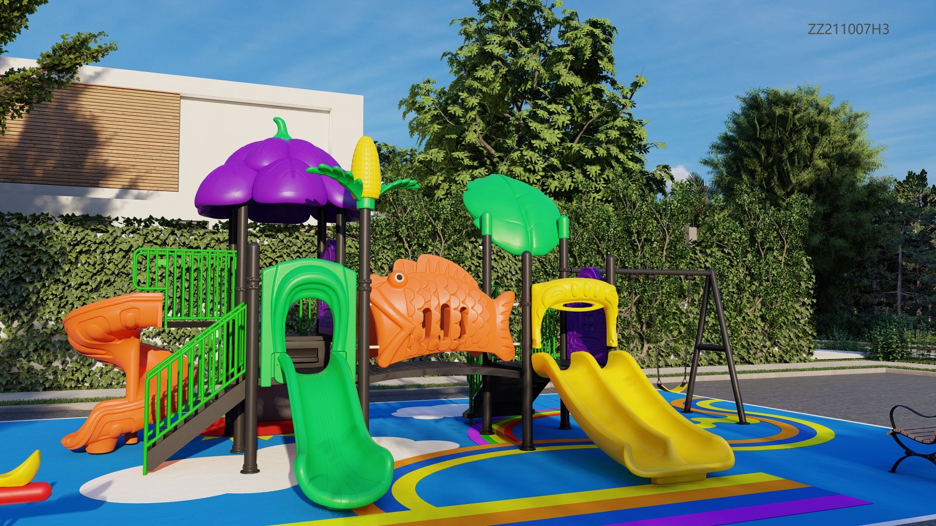 Playground Installation Services Jiqi Amusement Equipment